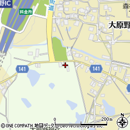 京都府京都市西京区大原野南春日町1124周辺の地図