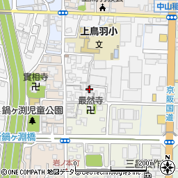 京都府京都市南区上鳥羽城ケ前町279周辺の地図