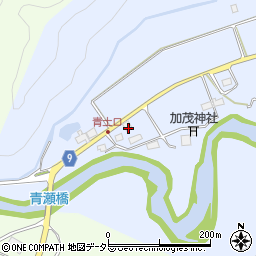 滋賀県甲賀市土山町青土1540周辺の地図