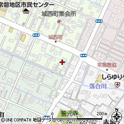 三重県四日市市城西町5-30周辺の地図