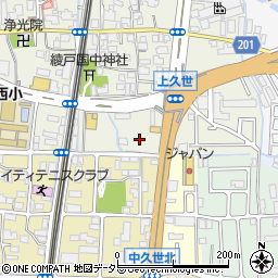 京都府京都市南区久世上久世町794周辺の地図