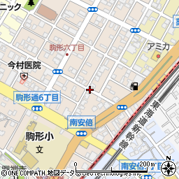 鍵交換の生活救急車　静岡市葵区・受付センター周辺の地図