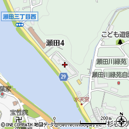椿ハイツ瀬田川管理事務所周辺の地図