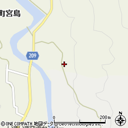 静岡県藤枝市岡部町宮島810周辺の地図