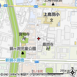 京都府京都市南区上鳥羽城ケ前町296周辺の地図