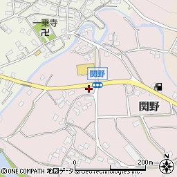 関野公民館周辺の地図