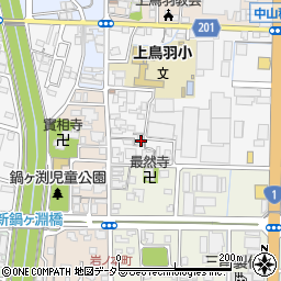 京都府京都市南区上鳥羽城ケ前町276周辺の地図