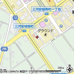株式会社コバック　安城箕輪店周辺の地図