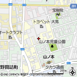 京都府京都市南区上鳥羽馬廻町18周辺の地図