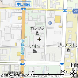 京都府京都市南区上鳥羽鴨田町6周辺の地図