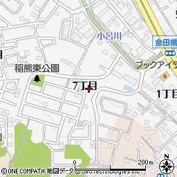 愛知県岡崎市稲熊町7丁目71-17周辺の地図