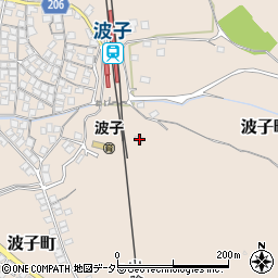 島根県江津市波子町イ-693周辺の地図