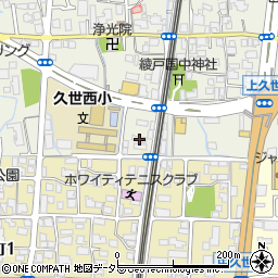 京都府京都市南区久世上久世町452周辺の地図