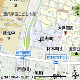 愛知県岡崎市福寿町周辺の地図