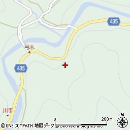 愛知県新城市作手高松東畑周辺の地図