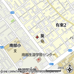 株式会社サトー　静岡サービスセンター周辺の地図