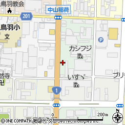 京都府京都市南区上鳥羽鴨田町10周辺の地図