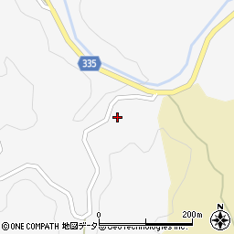 愛知県岡崎市大高味町（坂森）周辺の地図