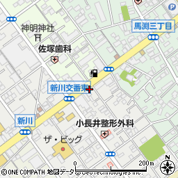 和加奈すし周辺の地図