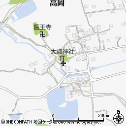 兵庫県神崎郡福崎町高岡851周辺の地図