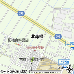 愛知県刈谷市小垣江町北高根周辺の地図