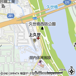 京都府京都市南区久世川原町136周辺の地図