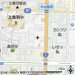 京都府京都市南区上鳥羽城ケ前町252周辺の地図