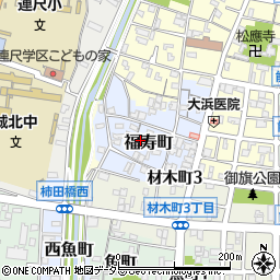 愛知県岡崎市福寿町72周辺の地図