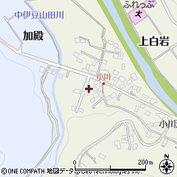 静岡県伊豆市上白岩1377-9周辺の地図