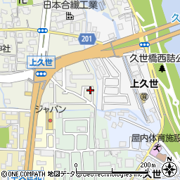 京都府京都市南区久世上久世町816周辺の地図