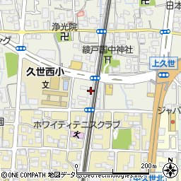 京都府京都市南区久世上久世町450周辺の地図