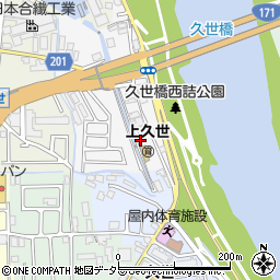 京都府京都市南区久世川原町110周辺の地図