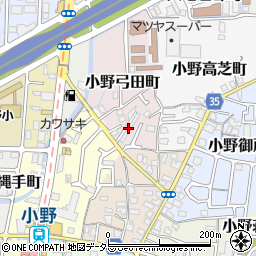 醍醐街道周辺の地図