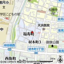愛知県岡崎市福寿町59-1周辺の地図