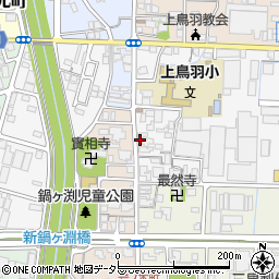 京都府京都市南区上鳥羽城ケ前町301周辺の地図