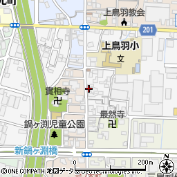 京都府京都市南区上鳥羽城ケ前町301周辺の地図