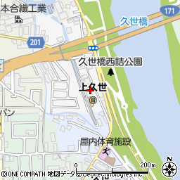 京都府京都市南区久世川原町112周辺の地図