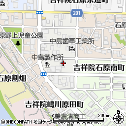 京都府京都市南区吉祥院石原西町61周辺の地図