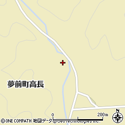 兵庫県姫路市夢前町高長415周辺の地図