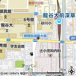 京都府京都市伏見区深草塚本町55周辺の地図