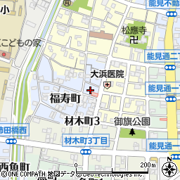 愛知県岡崎市福寿町45周辺の地図