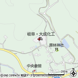 岐阜・大成化工周辺の地図