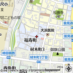愛知県岡崎市福寿町47周辺の地図