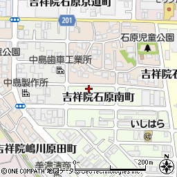 京都府京都市南区吉祥院石原南町4周辺の地図