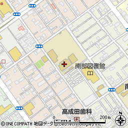 城南静岡高等学校周辺の地図