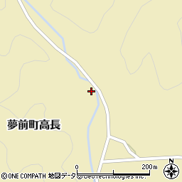 兵庫県姫路市夢前町高長414周辺の地図