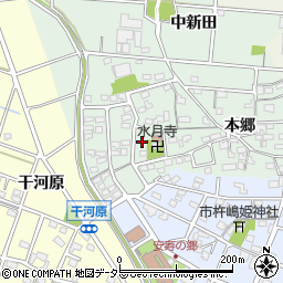 愛知県安城市西別所町観音48周辺の地図