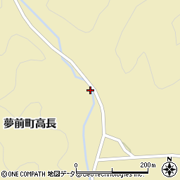 兵庫県姫路市夢前町高長418周辺の地図