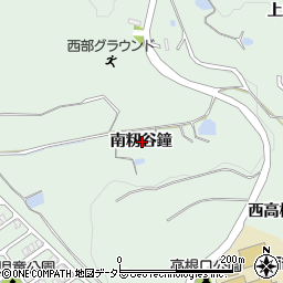 愛知県知多郡東浦町緒川南籾谷鐘周辺の地図