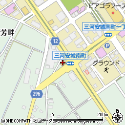 あみやき亭安城箕輪店周辺の地図